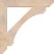 Ekena Millwork Legacy Slat Smooth Bracket, Douglas Fir, 5 1/2"W x 44"D x 44"H BKT06X44X44LEC06SDF - alternate 4